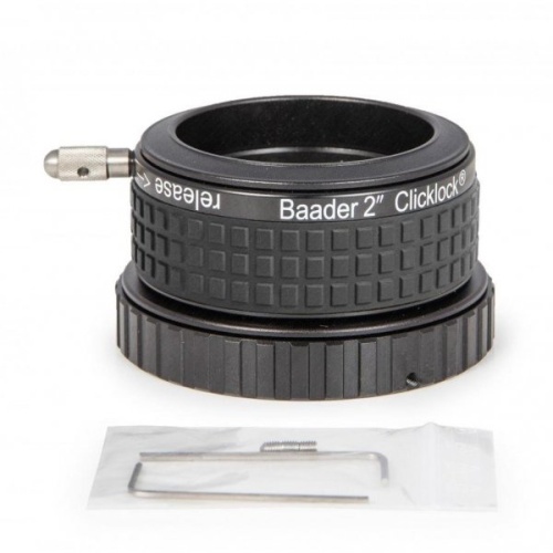 BAADER 2″ M68I X 0.75 CLICKLOCK CLAMP FOR BRESSER HEXAFOC / EXPLORE SCIENTIFIC / OMEGON