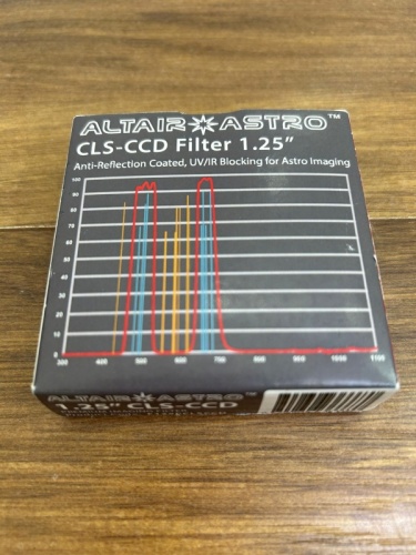 New Never Used Altair Astro CLS-CCD Filter 1.25''