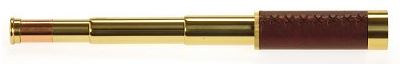 Helios Fine Brass Admiral 10 - 30 x 30 Zoom Draw Telescope